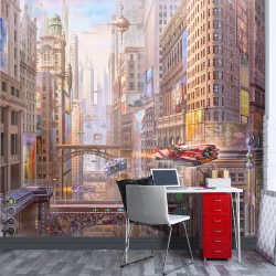 Панно Affresco Сказки AF678-COL1 2x4,02 м