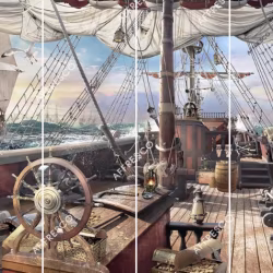 Панно Affresco Сказки AF683-COL3 2x4,02 м