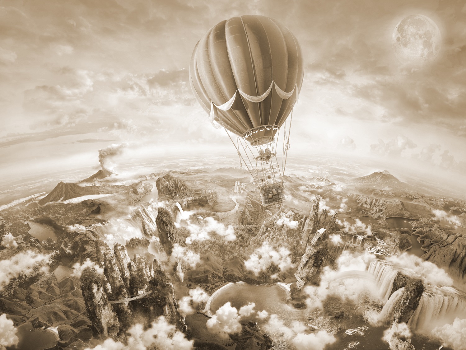 Панно Affresco Сказки AF677-COL3 2x2,68 м