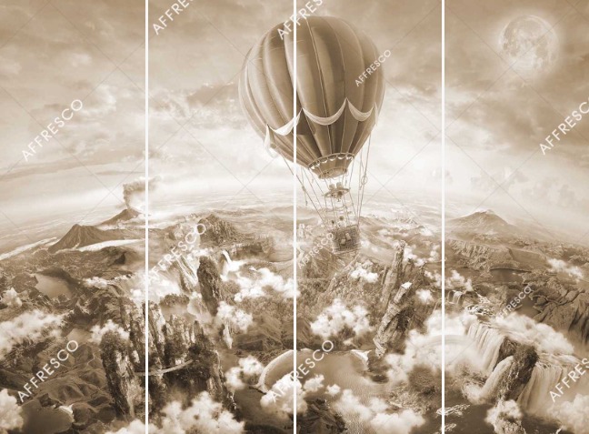 Панно Affresco Сказки AF677-COL3 2x2,68 м