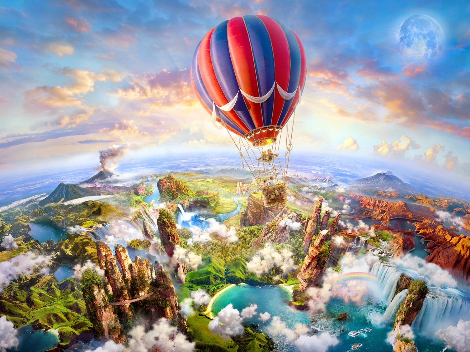 Панно Affresco Сказки AF677-COL4 2x2,68 м