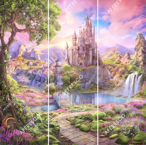 Панно Affresco Сказки AF684-COL1 2x2,01 м