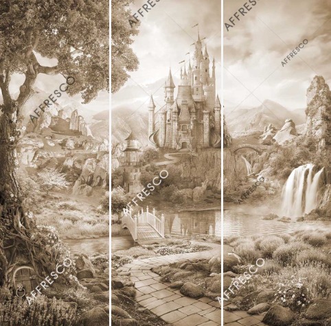Панно Affresco Сказки AF684-COL2 2x2,01 м