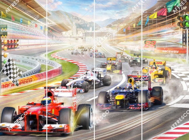 Панно Affresco Сказки AF686-COL4 2x2,68 м