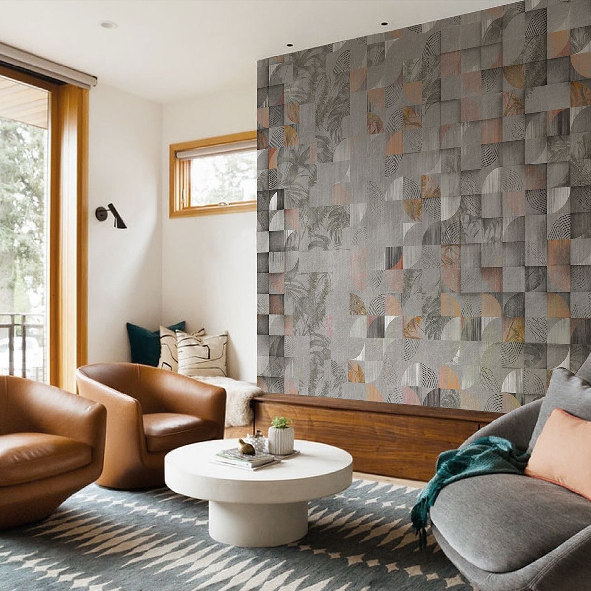 Панно Affresco Trend Art ZK429-COL2 2x2,68 м фото в интерьере