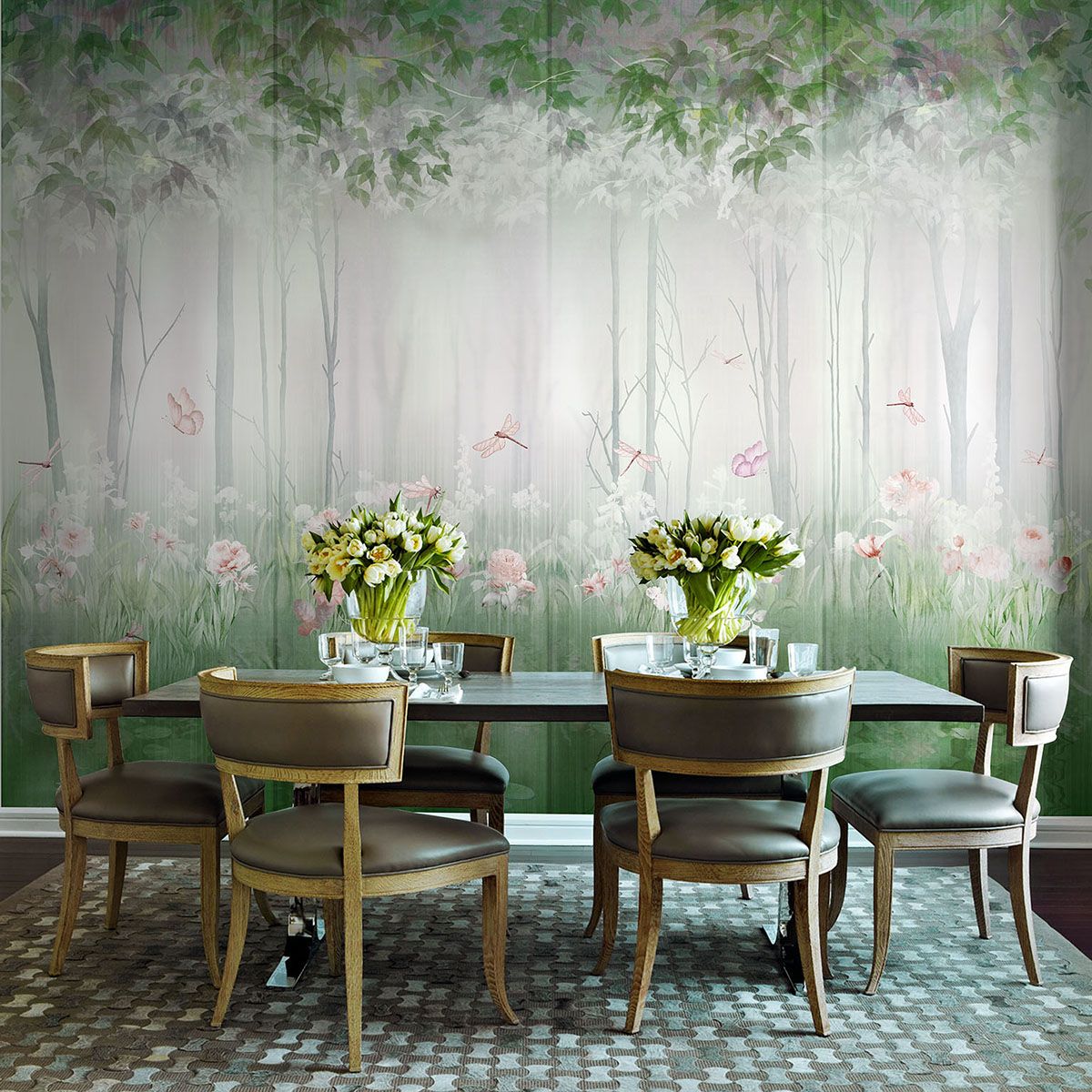 Панно Affresco Trend Art ID459-COL4 2x2,68 м фото в интерьере