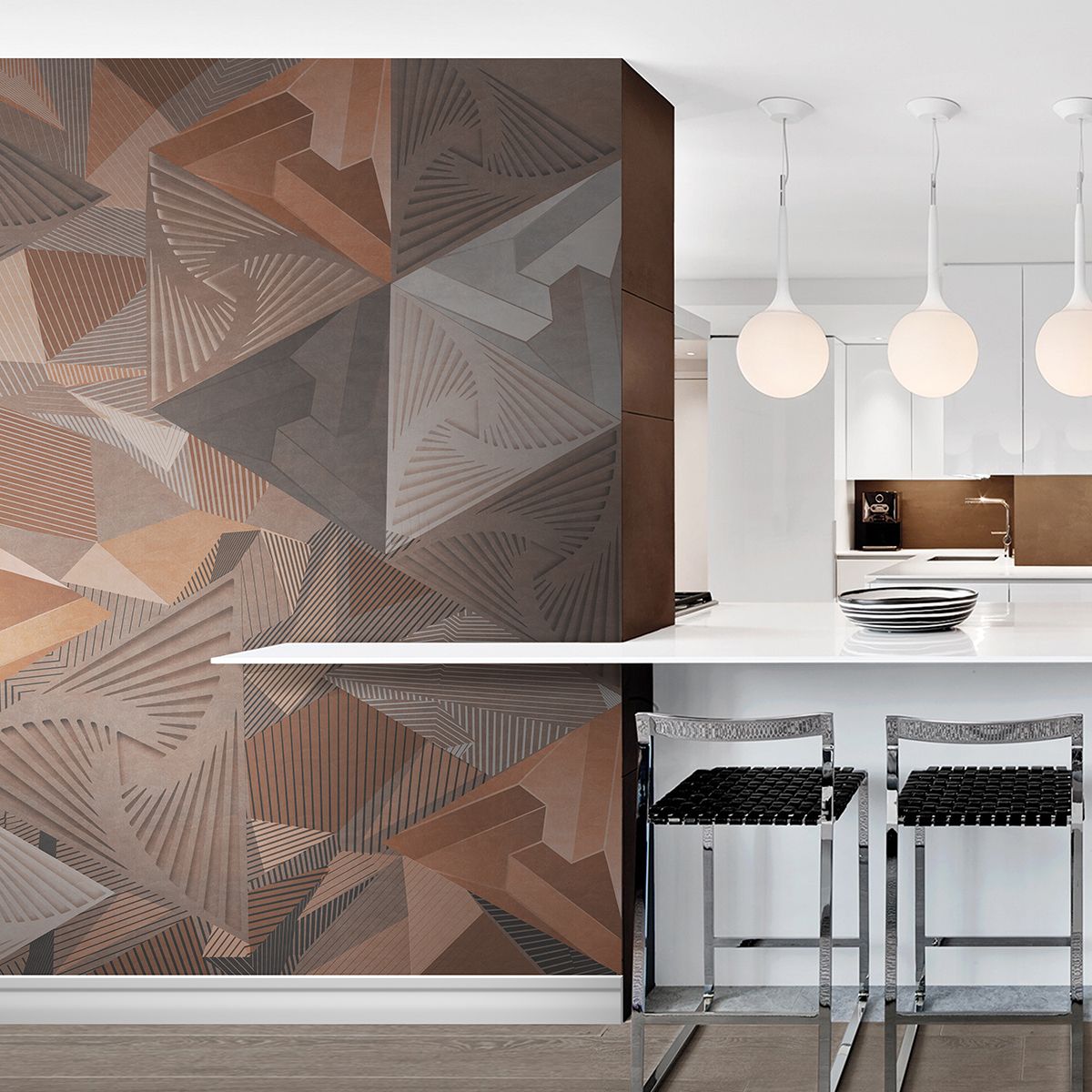 Панно Affresco Trend Art ZK426-COL2 2x2,68 м фото в интерьере