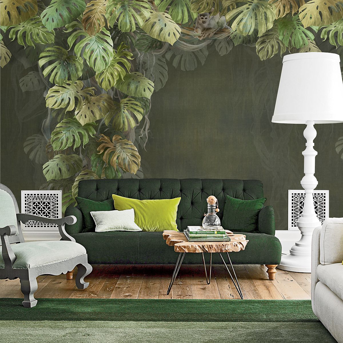 Панно Affresco Trend Art ID460-COL2 2x2,68 м фото в интерьере