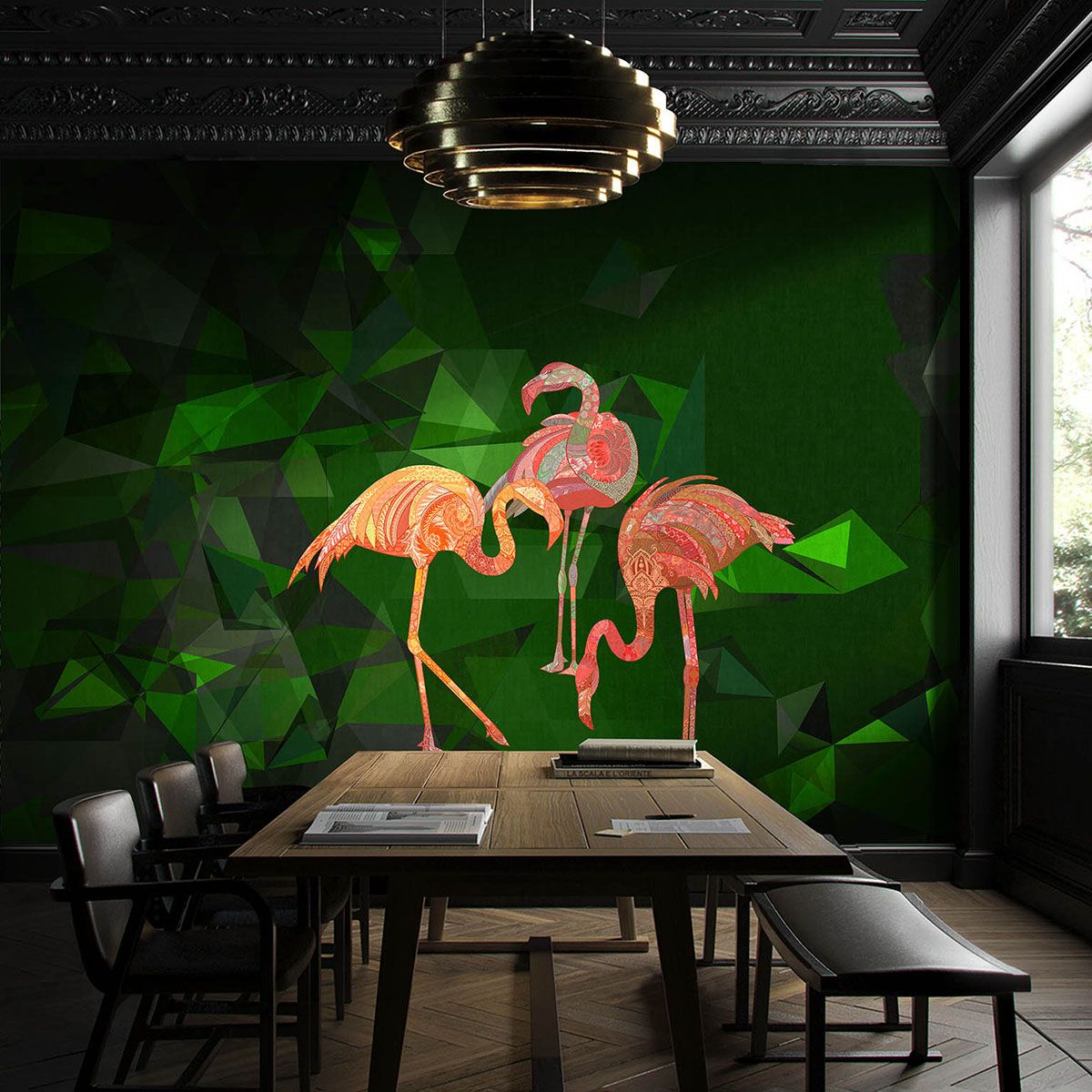 Панно Affresco Trend Art ZK482-COL1 2x2,68 м фото в интерьере