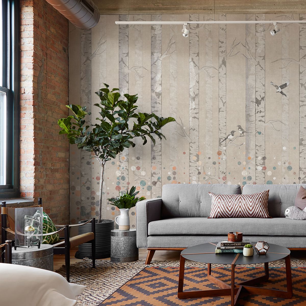 Панно Affresco Trend Art ZK427-COL2 2x2,68 м фото в интерьере