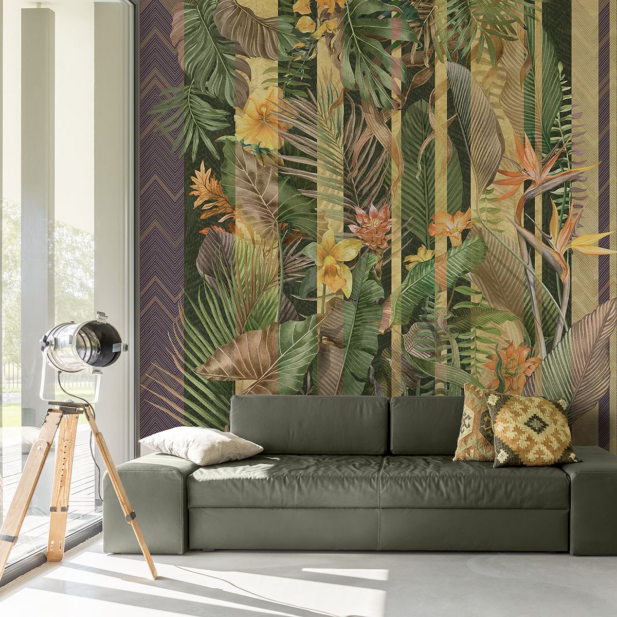 Панно Affresco Trend Art JV416-COL4 2x2,68 м фото в интерьере