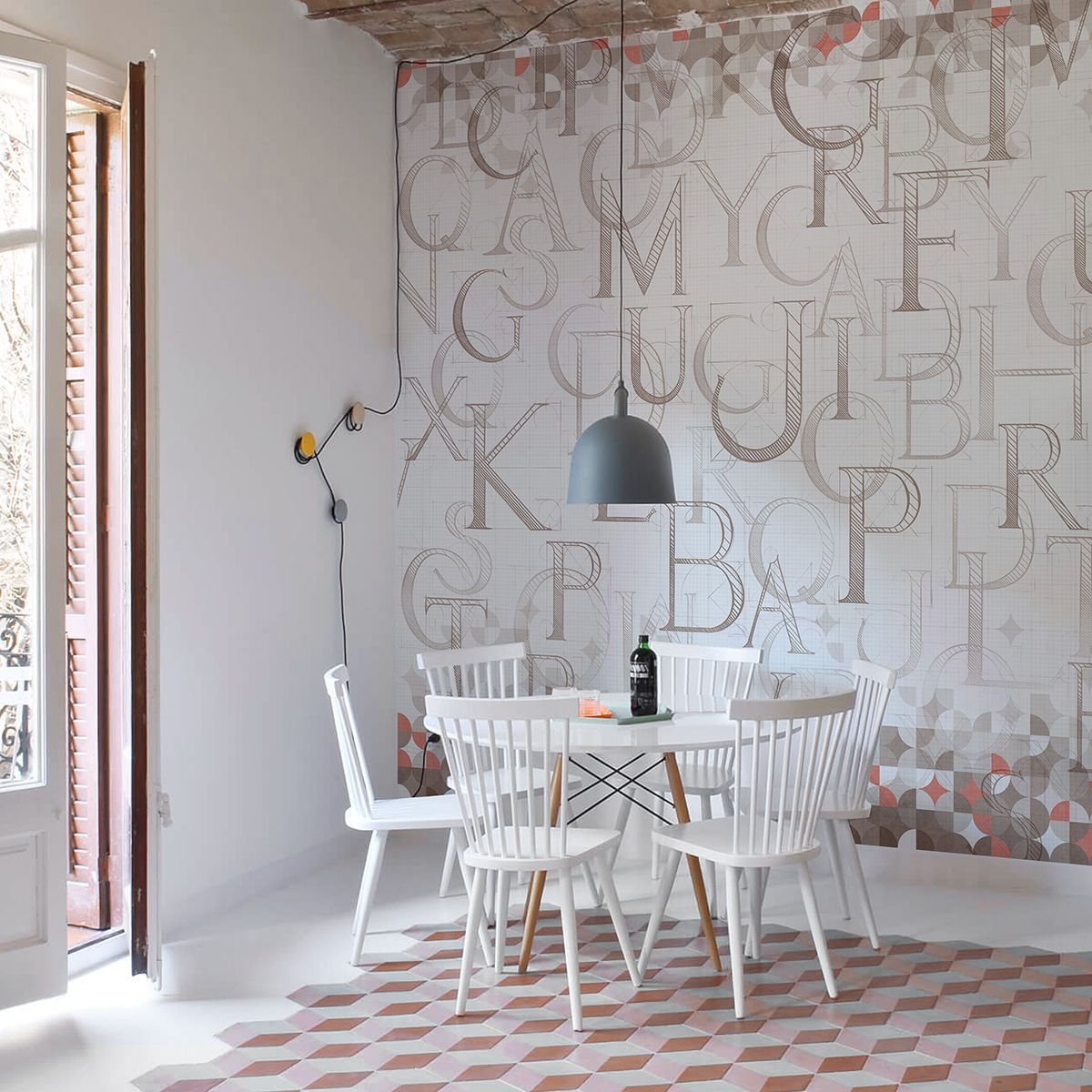 Панно Affresco Trend Art DP401-COL2 2x2,68 м фото в интерьере