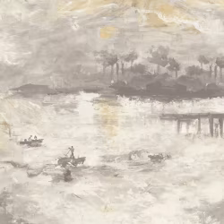 Обои KT Exclusive French Impressionist Away at Sea FI70007