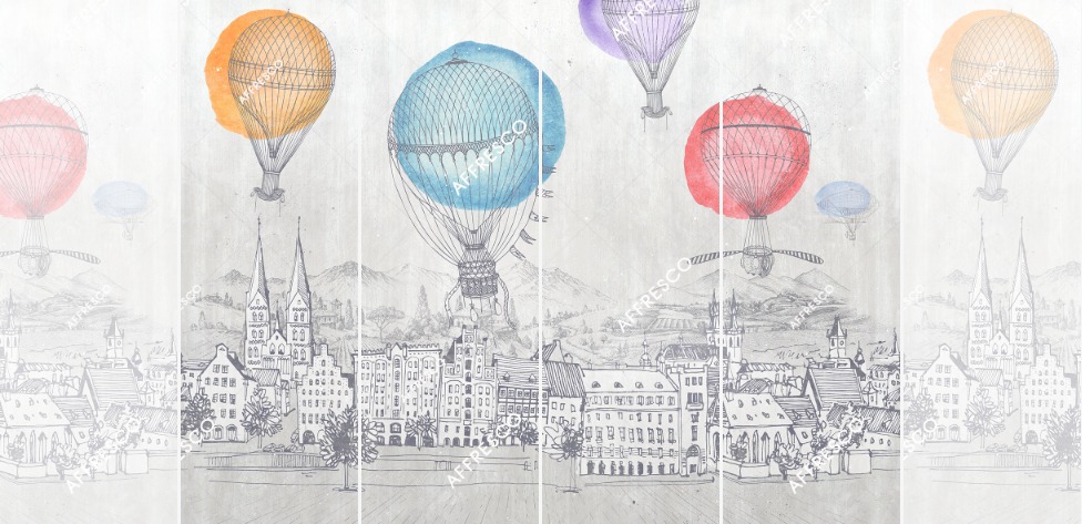 Панно Affresco Trend Art DP409-COL3 2x2,68 м