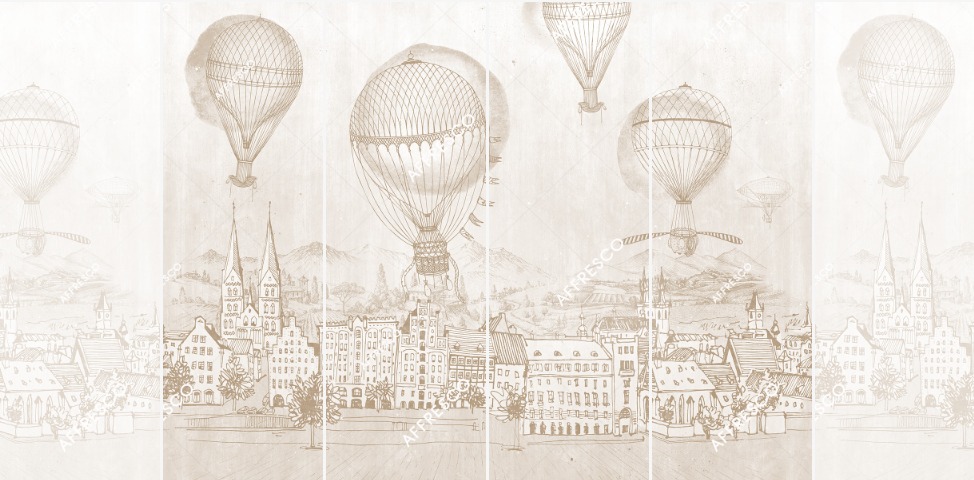 Панно Affresco Trend Art DP409-COL4 2x2,68 м