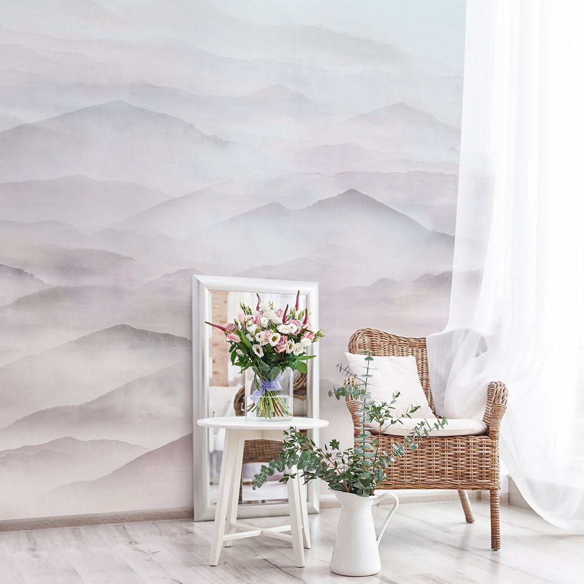 Панно Affresco Trend Art ID466-COL2 2x2,68 м фото в интерьере