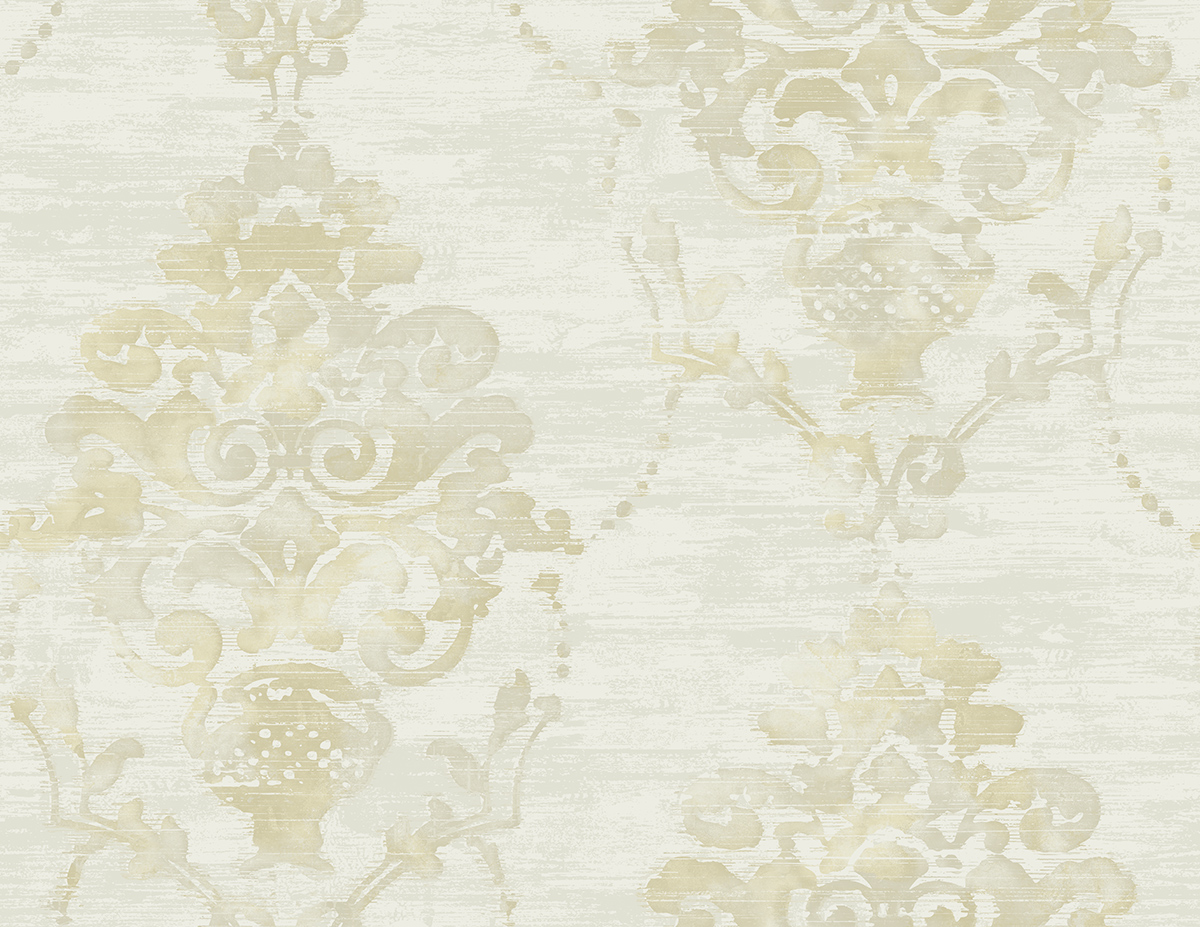 Обои KT Exclusive French Impressionist Damask FI71007