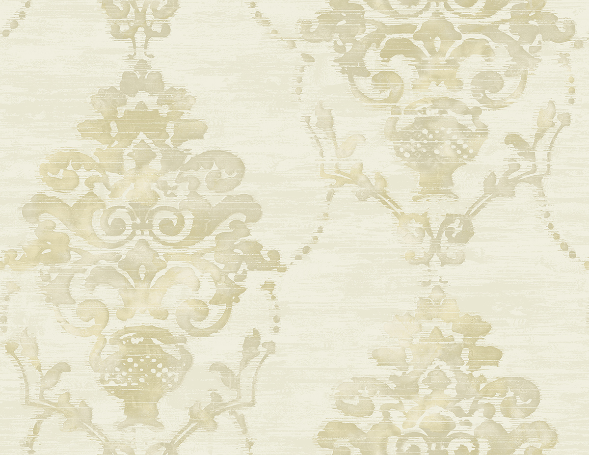 Обои KT Exclusive French Impressionist Damask FI71014