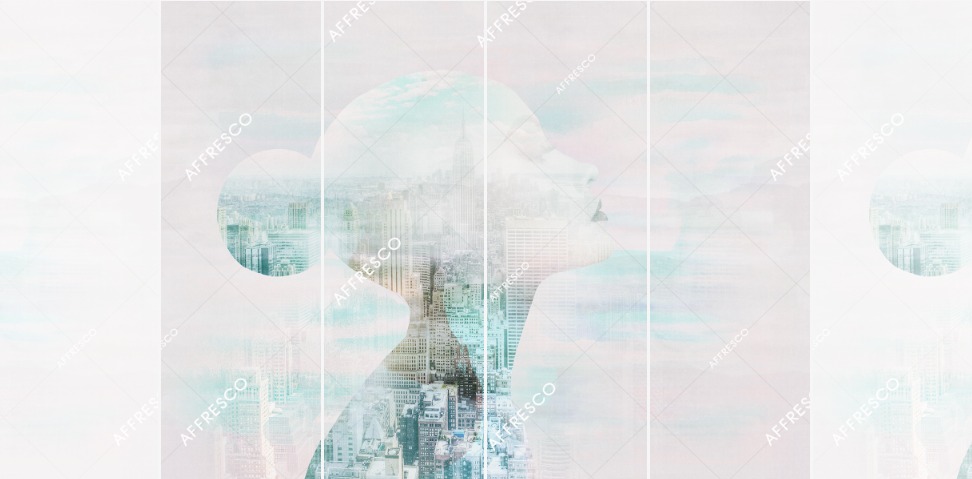 Панно Affresco Trend Art ID464-COL3 2x2,68 м