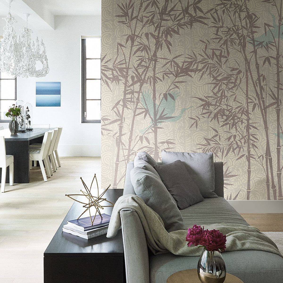 Панно Affresco Trend Art DP400-COL3 2x2,68 м фото в интерьере