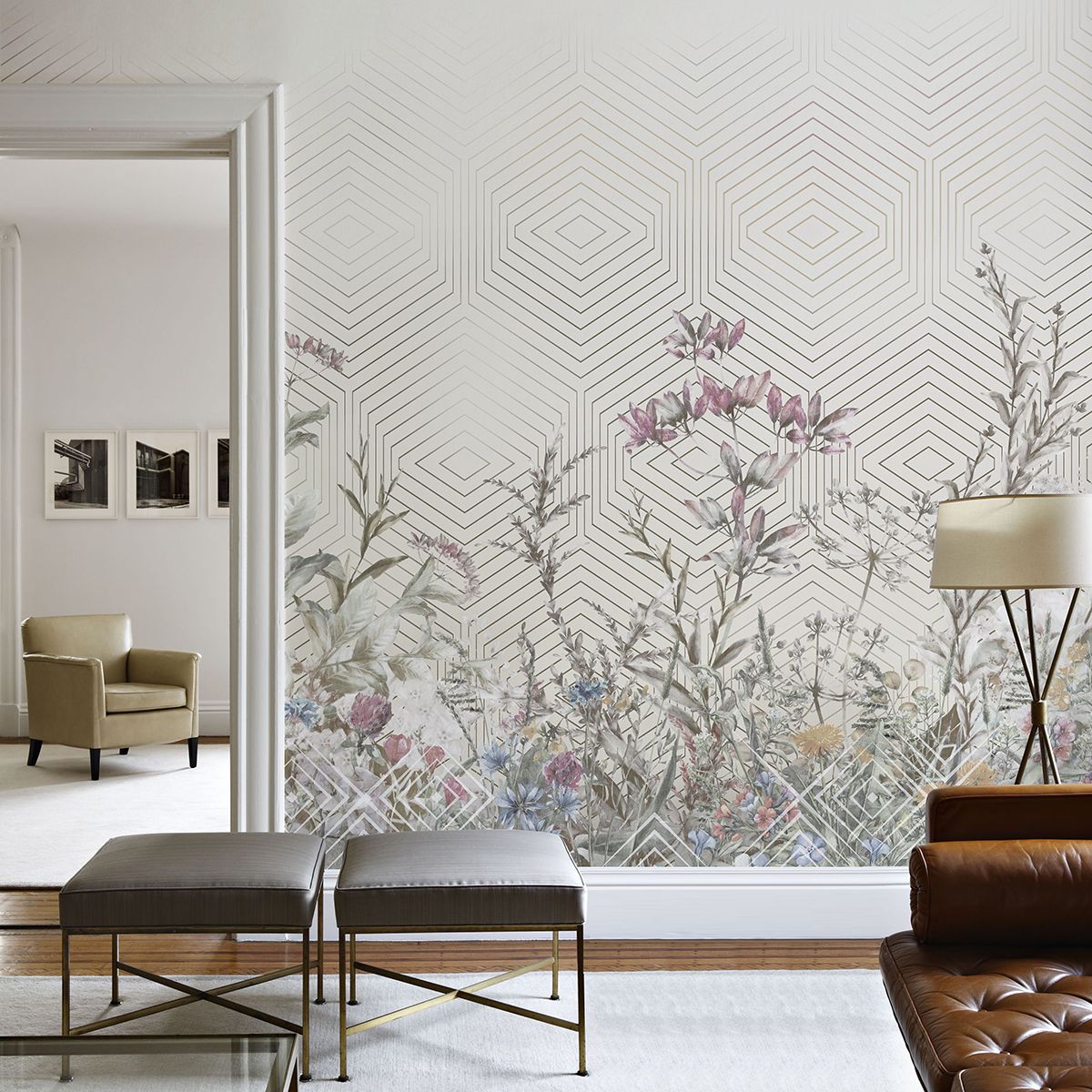 Панно Affresco Trend Art ZK423-COL2 2x2,68 м фото в интерьере