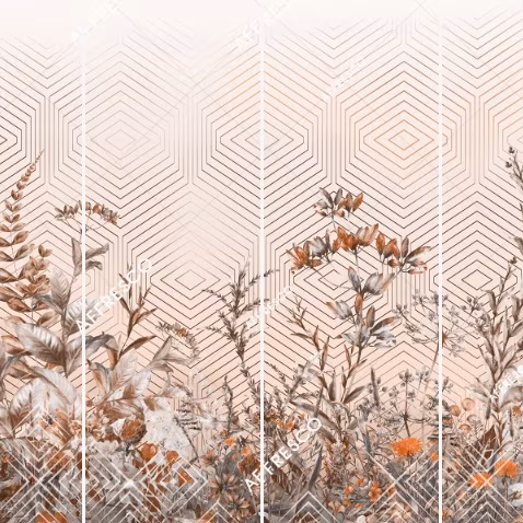 Панно Affresco Trend Art ZK423-COL3 2x2,68 м