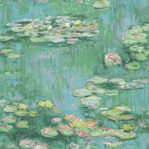 Обои KT Exclusive French Impressionist Water Lilies FI71504