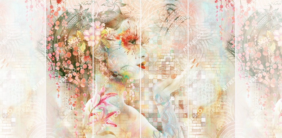 Панно Affresco Trend Art ID452-COL1 2x2,68 м