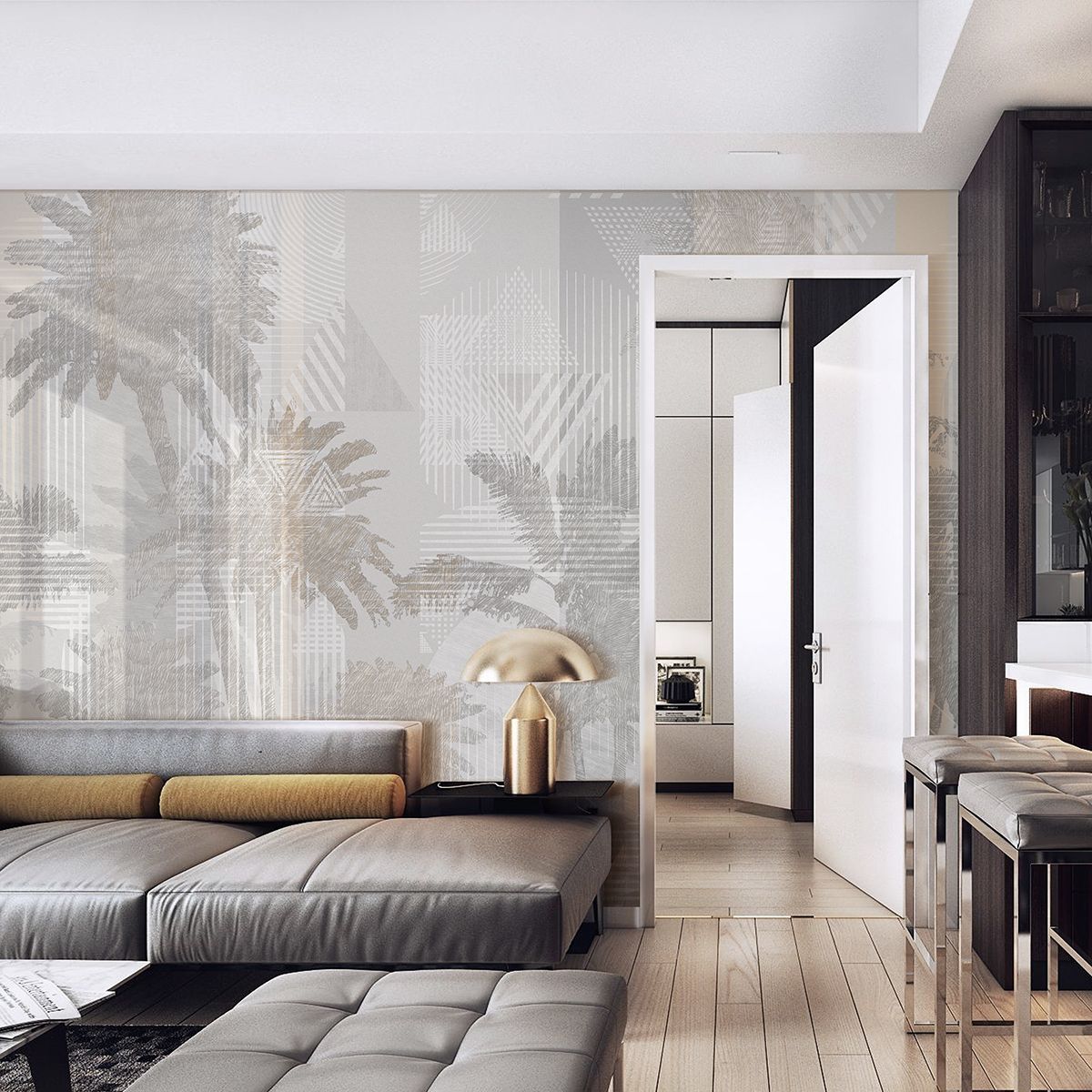 Панно Affresco Trend Art ZK436-COL4 2x2,68 м фото в интерьере