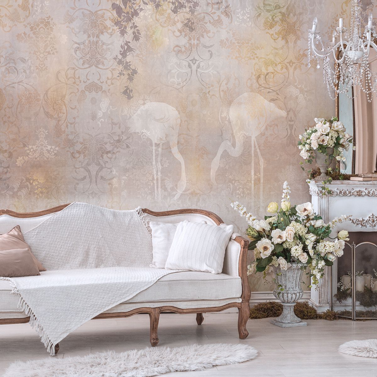 Панно Affresco Trend Art ID456-COL4 2x2,68 м фото в интерьере