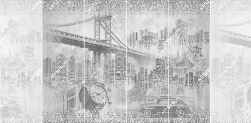 Панно Affresco Trend Art DP405-COL1 2x2,68 м