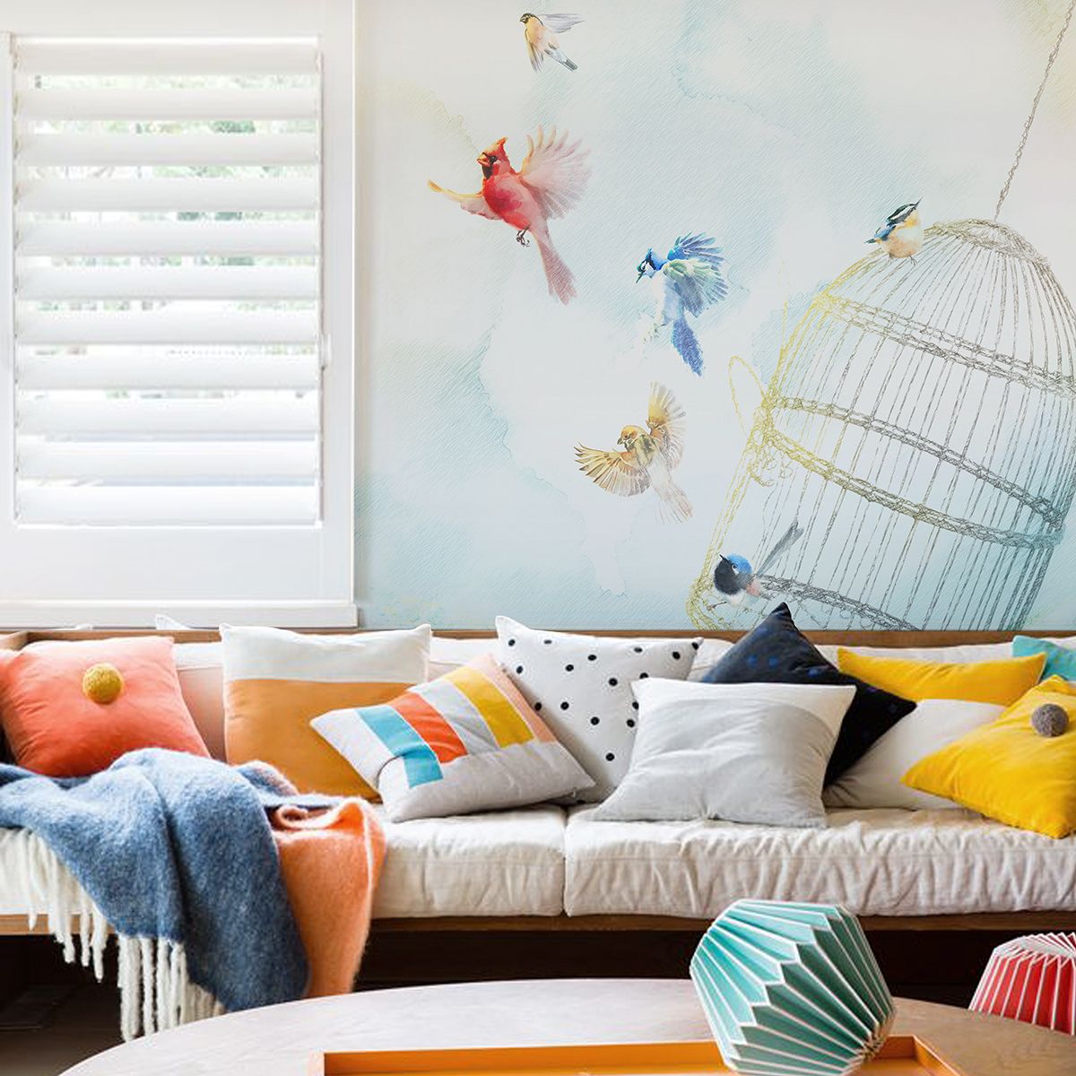 Панно Affresco Trend Art ML473-COL4 2x2,68 м фото в интерьере