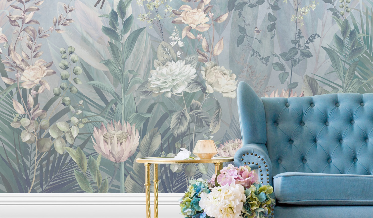 Панно Affresco Exclusive AB300-COL3 2x2,68 м фото в интерьере