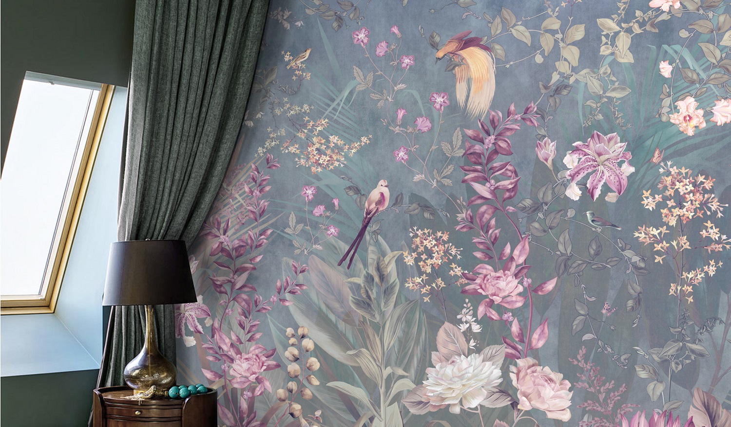 Панно Affresco Exclusive AB300-COL6 2x2,68 м фото в интерьере