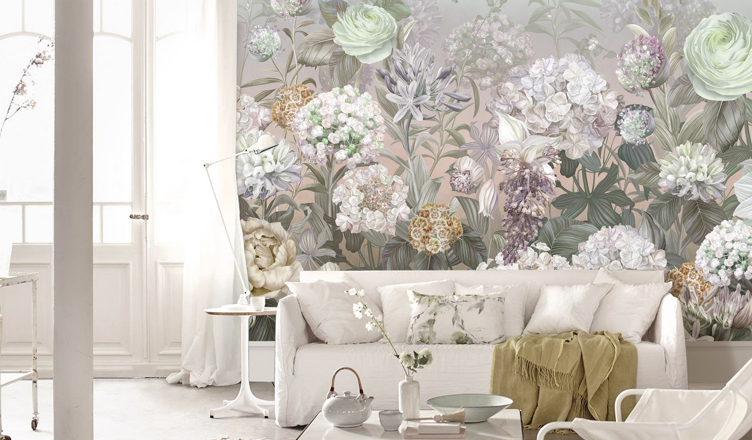 Панно Affresco Exclusive AB302-COL6 2x3,35 м фото в интерьере