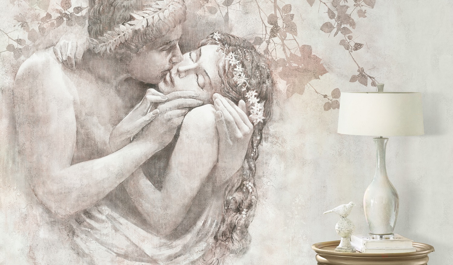 Панно Affresco Exclusive AB303-COL1 2x2,01 м фото в интерьере