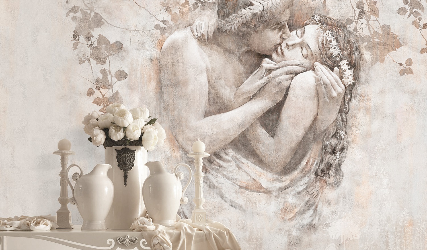 Панно Affresco Exclusive AB303-COL3 2x2,01 м фото в интерьере