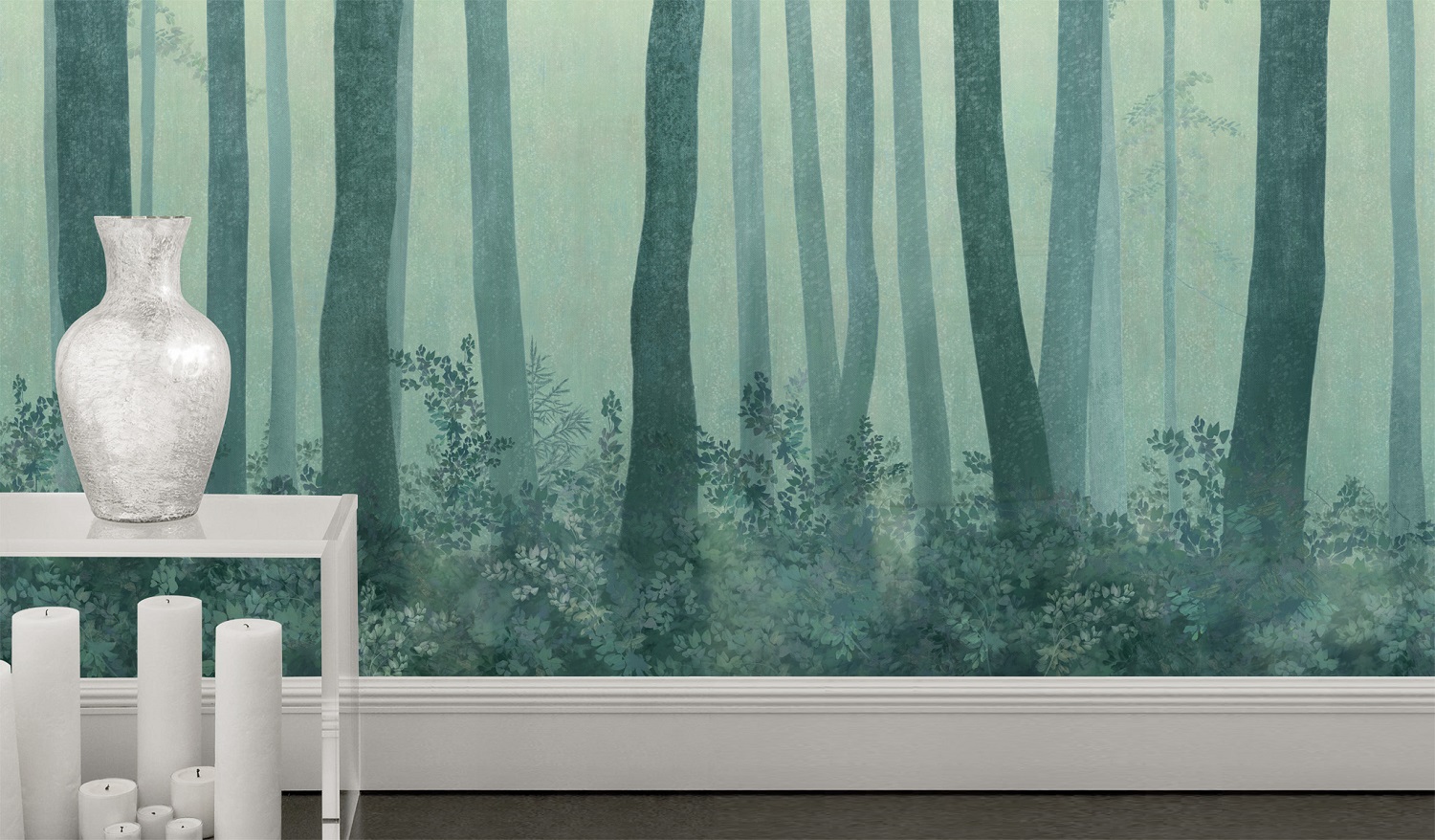 Панно Affresco Exclusive AB308-COL1 2x2,68 м фото в интерьере