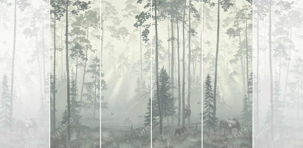 Панно Affresco Exclusive AB324-COL1 2x2,68 м