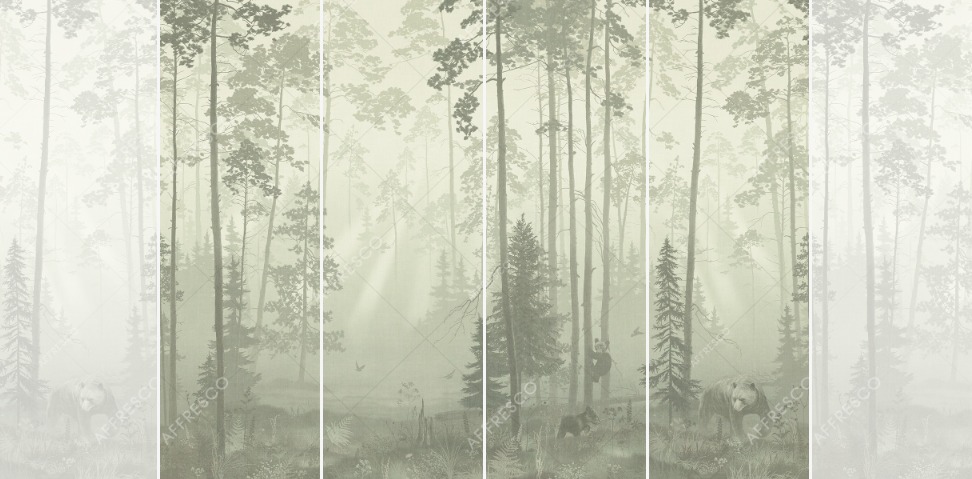 Панно Affresco Exclusive AB324-COL4 2x2,68 м