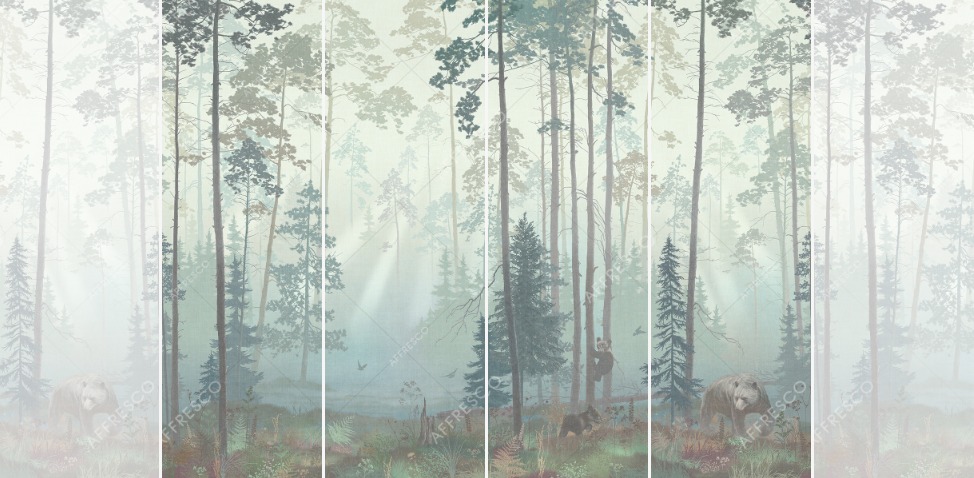 Панно Affresco Exclusive AB324-COL5 2x2,68 м