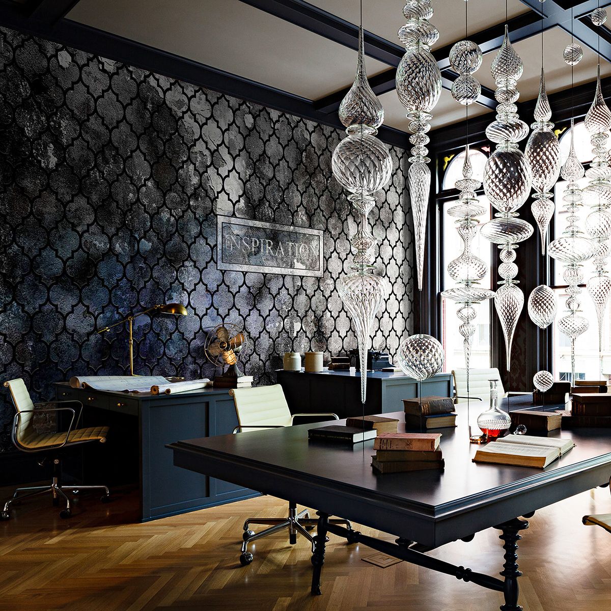 Панно Affresco Re-Space SN83-COL1 2x2,68 м фото в интерьере