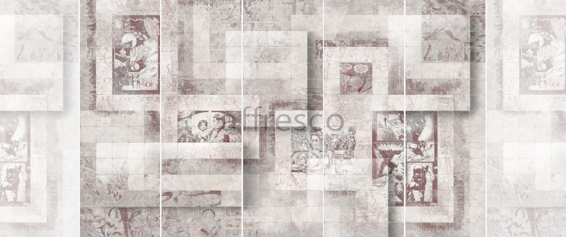 Панно Affresco Re-Space ID113-COL2 2x3,35 м