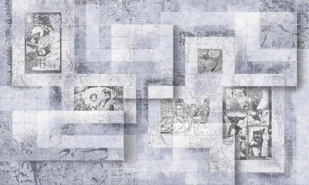 Панно Affresco Re-Space ID113-COL3 2x3,35 м