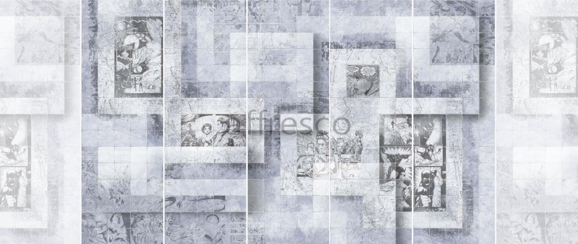 Панно Affresco Re-Space ID113-COL3 2x3,35 м