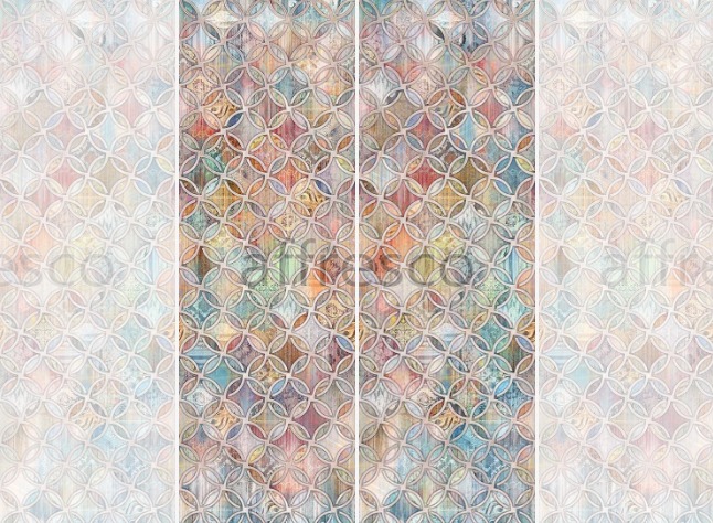 Панно Affresco Re-Space MT112-COL3 2x1,34 м