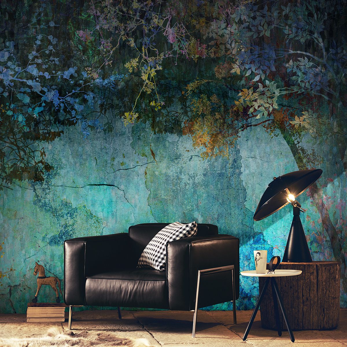 Панно Affresco Re-Space ZK85-COL1 2x2,68 м фото в интерьере