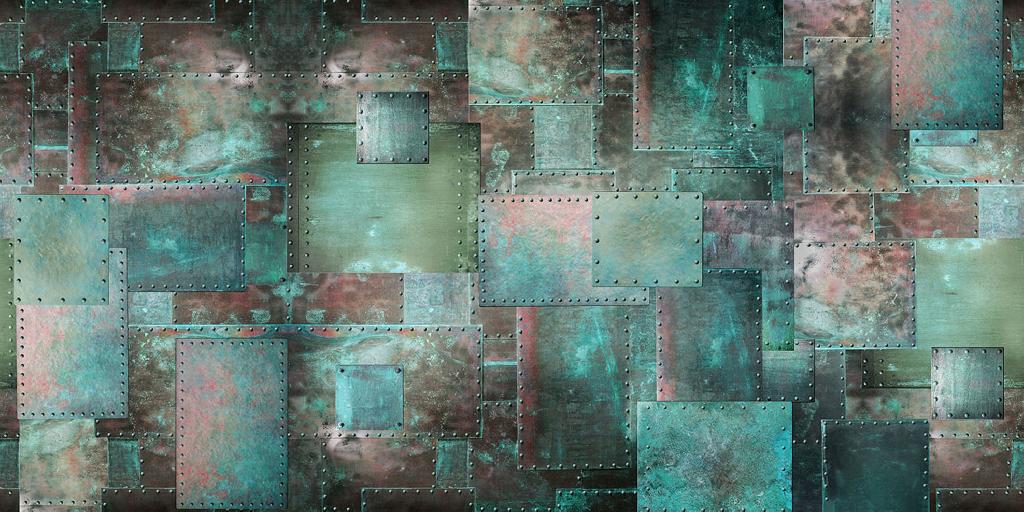 Панно Affresco Re-Space KN105-COL1 2x4,02 м