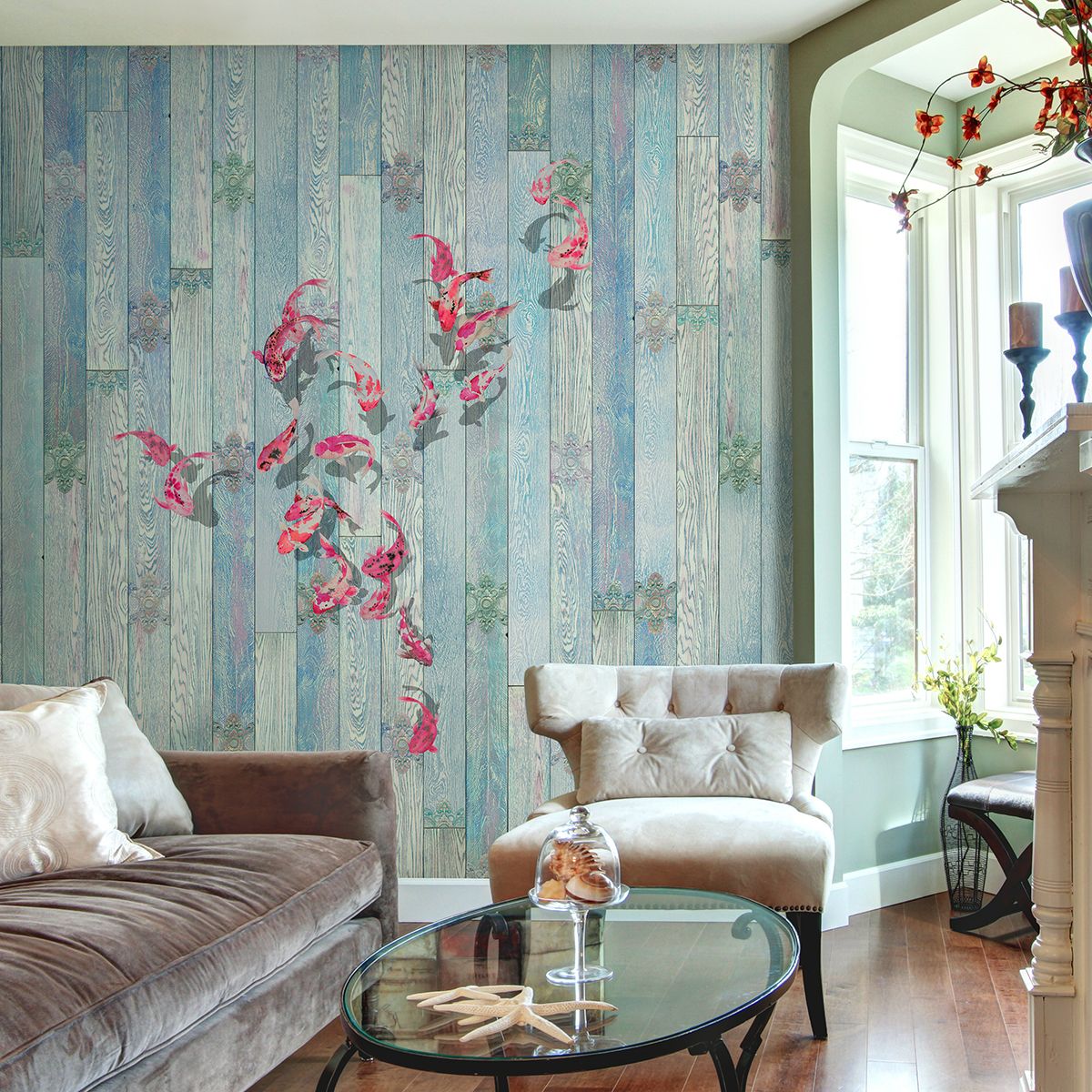 Панно Affresco Re-Space DG62-COL3 2x2,01 м фото в интерьере