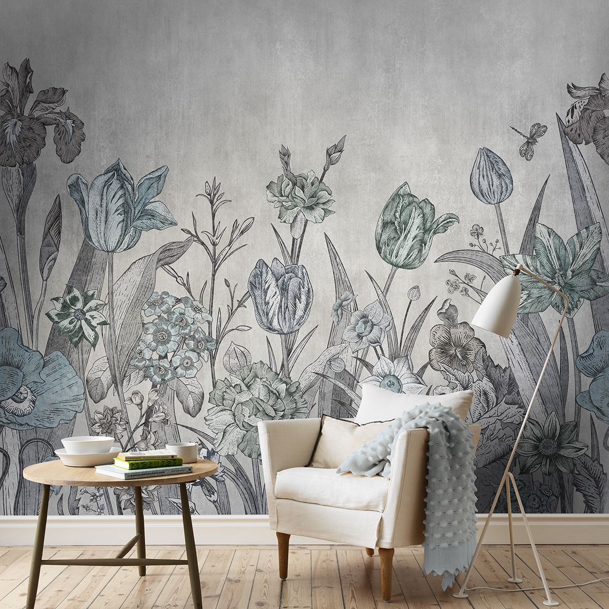 Панно Affresco Re-Space ZK104-COL3 2x2,01 м фото в интерьере